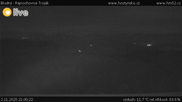 Bludný - Rajnochovice Troják - Bludný - Rajnochovice Troják - 2.11.2025 v 21:00 Bludný - Rajnochovice Troják - Bludný - Rajnochovice Troják - 2.11.2025 v 21:00