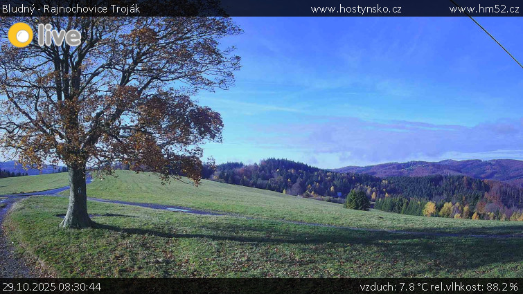 Bludný - Rajnochovice Troják - Bludný - Rajnochovice Troják  - 29.10.2025 v 08:30 Bludný - Rajnochovice Troják - Bludný - Rajnochovice Troják  - 29.10.2025 v 08:30