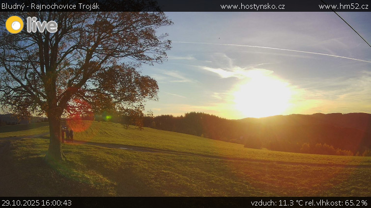 Bludný - Rajnochovice Troják - Bludný - Rajnochovice Troják  - 29.10.2025 v 16:00 Bludný - Rajnochovice Troják - Bludný - Rajnochovice Troják  - 29.10.2025 v 16:00