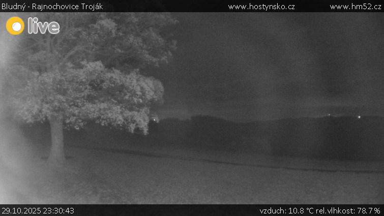 Bludný - Rajnochovice Troják - Bludný - Rajnochovice Troják  - 29.10.2025 v 23:30 Bludný - Rajnochovice Troják - Bludný - Rajnochovice Troják  - 29.10.2025 v 23:30