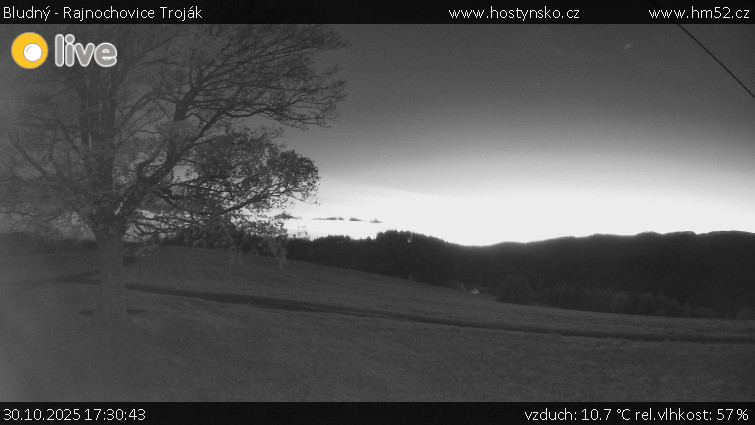 Bludný - Rajnochovice Troják - Bludný - Rajnochovice Troják  - 30.10.2025 v 17:30 Bludný - Rajnochovice Troják - Bludný - Rajnochovice Troják  - 30.10.2025 v 17:30