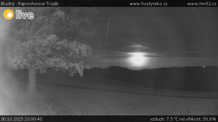 Bludný - Rajnochovice Troják - Bludný - Rajnochovice Troják  - 30.10.2025 v 23:00 Bludný - Rajnochovice Troják - Bludný - Rajnochovice Troják  - 30.10.2025 v 23:00