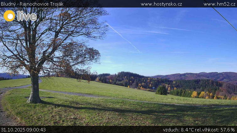 Bludný - Rajnochovice Troják - Bludný - Rajnochovice Troják  - 31.10.2025 v 09:00 Bludný - Rajnochovice Troják - Bludný - Rajnochovice Troják  - 31.10.2025 v 09:00