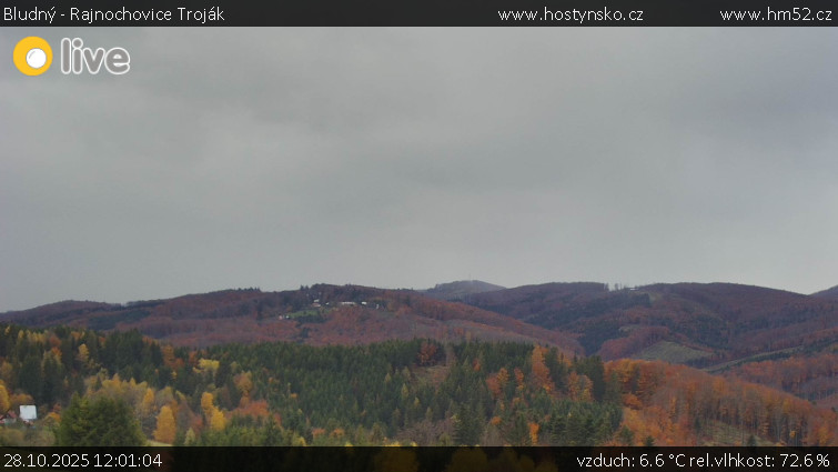 Bludný - Rajnochovice Troják - Bludný - Rajnochovice Troják  - 28.10.2025 v 12:01 Bludný - Rajnochovice Troják - Bludný - Rajnochovice Troják  - 28.10.2025 v 12:01