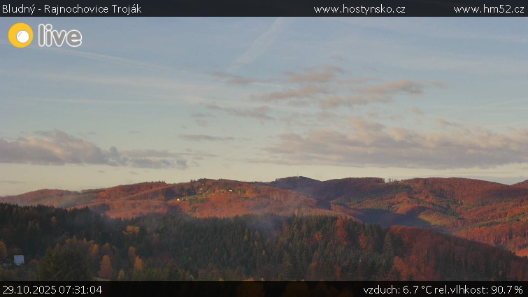 Bludný - Rajnochovice Troják - Bludný - Rajnochovice Troják  - 29.10.2025 v 07:31 Bludný - Rajnochovice Troják - Bludný - Rajnochovice Troják  - 29.10.2025 v 07:31