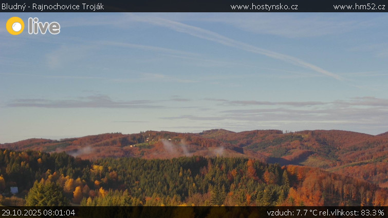 Bludný - Rajnochovice Troják - Bludný - Rajnochovice Troják  - 29.10.2025 v 08:01 Bludný - Rajnochovice Troják - Bludný - Rajnochovice Troják  - 29.10.2025 v 08:01