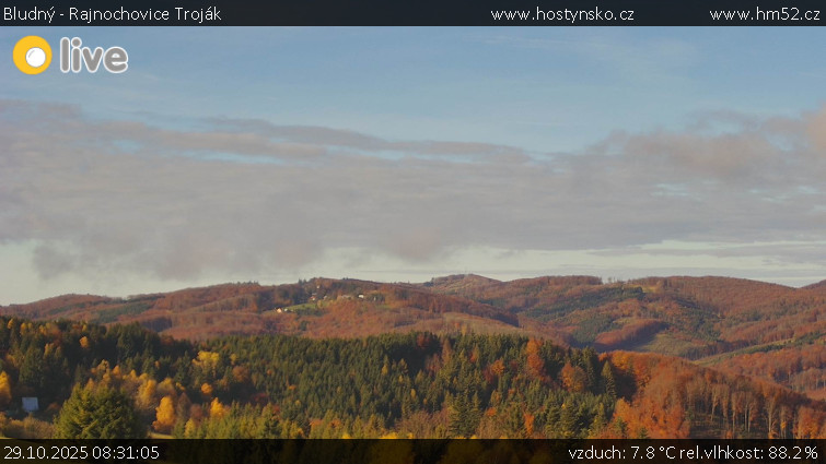 Bludný - Rajnochovice Troják - Bludný - Rajnochovice Troják  - 29.10.2025 v 08:31 Bludný - Rajnochovice Troják - Bludný - Rajnochovice Troják  - 29.10.2025 v 08:31