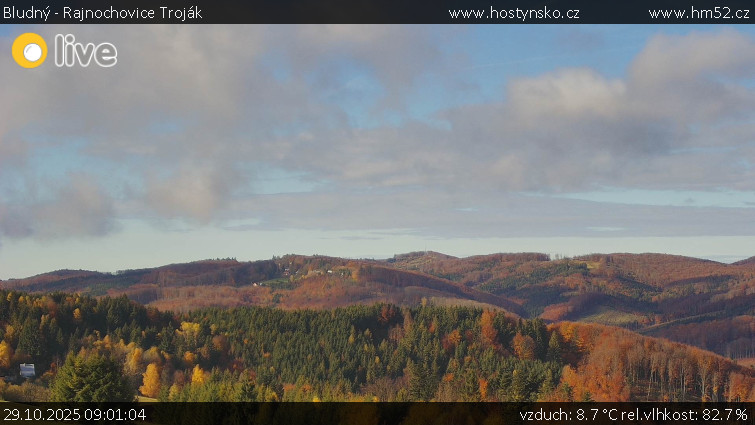 Bludný - Rajnochovice Troják - Bludný - Rajnochovice Troják  - 29.10.2025 v 09:01 Bludný - Rajnochovice Troják - Bludný - Rajnochovice Troják  - 29.10.2025 v 09:01