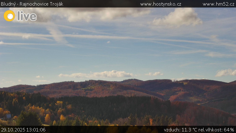 Bludný - Rajnochovice Troják - Bludný - Rajnochovice Troják  - 29.10.2025 v 13:01 Bludný - Rajnochovice Troják - Bludný - Rajnochovice Troják  - 29.10.2025 v 13:01