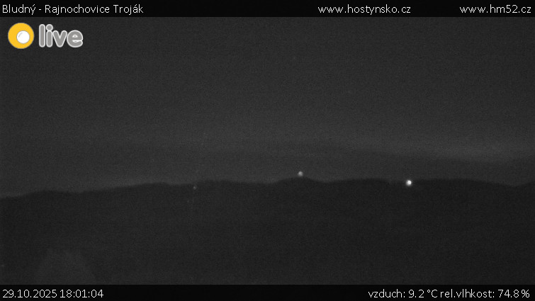 Bludný - Rajnochovice Troják - Bludný - Rajnochovice Troják  - 29.10.2025 v 18:01 Bludný - Rajnochovice Troják - Bludný - Rajnochovice Troják  - 29.10.2025 v 18:01