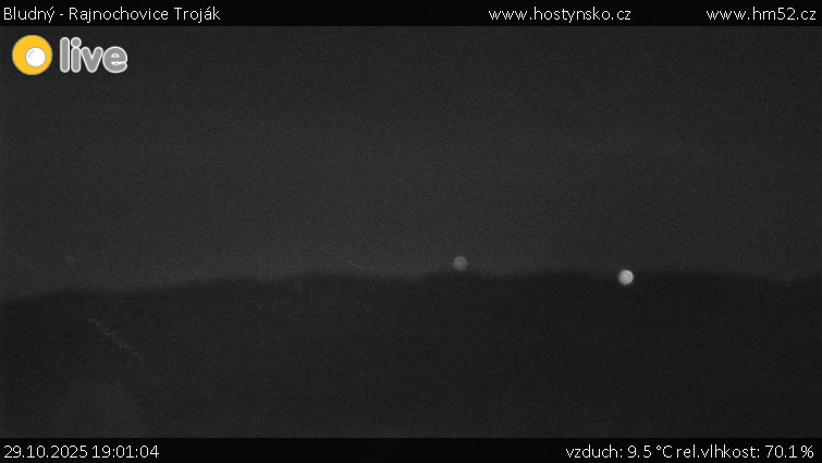 Bludný - Rajnochovice Troják - Bludný - Rajnochovice Troják  - 29.10.2025 v 19:01 Bludný - Rajnochovice Troják - Bludný - Rajnochovice Troják  - 29.10.2025 v 19:01