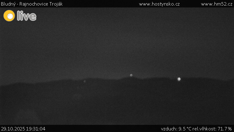 Bludný - Rajnochovice Troják - Bludný - Rajnochovice Troják  - 29.10.2025 v 19:31 Bludný - Rajnochovice Troják - Bludný - Rajnochovice Troják  - 29.10.2025 v 19:31