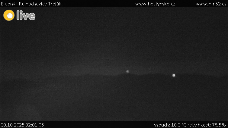 Bludný - Rajnochovice Troják - Bludný - Rajnochovice Troják  - 30.10.2025 v 02:01 Bludný - Rajnochovice Troják - Bludný - Rajnochovice Troják  - 30.10.2025 v 02:01