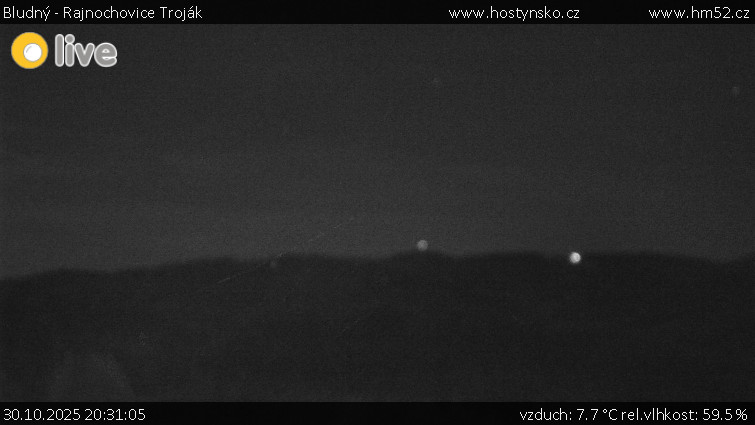 Bludný - Rajnochovice Troják - Bludný - Rajnochovice Troják  - 30.10.2025 v 20:31 Bludný - Rajnochovice Troják - Bludný - Rajnochovice Troják  - 30.10.2025 v 20:31