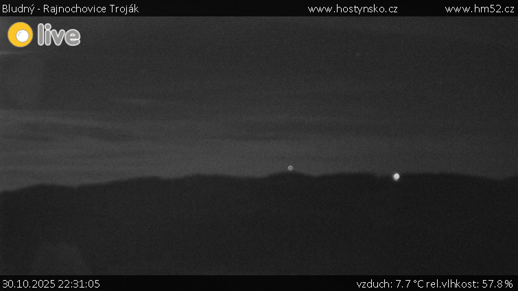 Bludný - Rajnochovice Troják - Bludný - Rajnochovice Troják  - 30.10.2025 v 22:31 Bludný - Rajnochovice Troják - Bludný - Rajnochovice Troják  - 30.10.2025 v 22:31