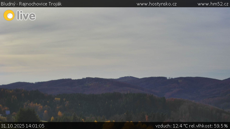 Bludný - Rajnochovice Troják - Bludný - Rajnochovice Troják  - 31.10.2025 v 14:01 Bludný - Rajnochovice Troják - Bludný - Rajnochovice Troják  - 31.10.2025 v 14:01