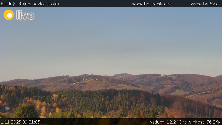 Bludný - Rajnochovice Troják - Bludný - Rajnochovice Troják  - 1.11.2025 v 09:31 Bludný - Rajnochovice Troják - Bludný - Rajnochovice Troják  - 1.11.2025 v 09:31