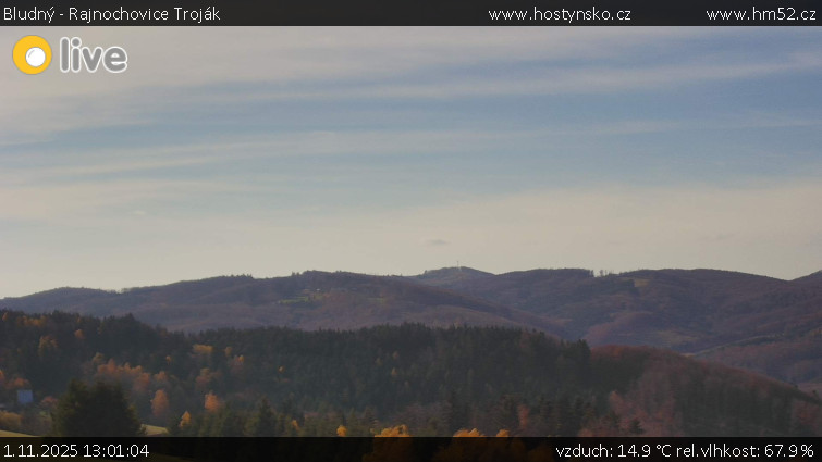Bludný - Rajnochovice Troják - Bludný - Rajnochovice Troják  - 1.11.2025 v 13:01 Bludný - Rajnochovice Troják - Bludný - Rajnochovice Troják  - 1.11.2025 v 13:01