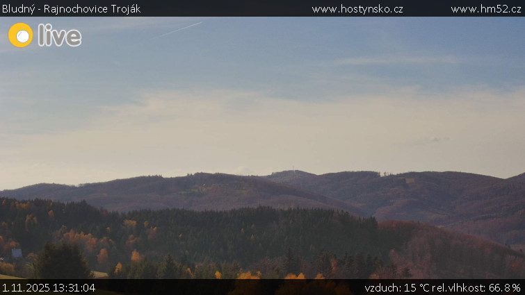 Bludný - Rajnochovice Troják - Bludný - Rajnochovice Troják  - 1.11.2025 v 13:31 Bludný - Rajnochovice Troják - Bludný - Rajnochovice Troják  - 1.11.2025 v 13:31