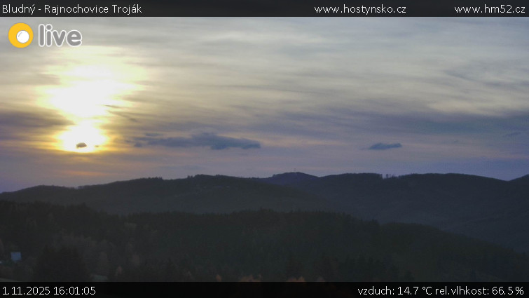 Bludný - Rajnochovice Troják - Bludný - Rajnochovice Troják  - 1.11.2025 v 16:01 Bludný - Rajnochovice Troják - Bludný - Rajnochovice Troják  - 1.11.2025 v 16:01