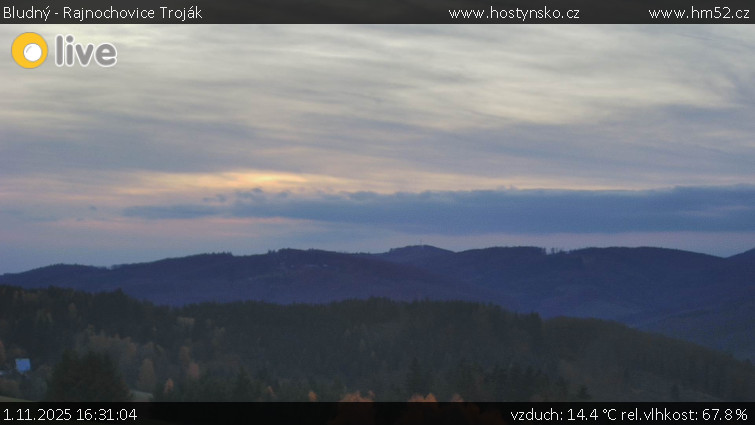 Bludný - Rajnochovice Troják - Bludný - Rajnochovice Troják - 1.11.2025 v 16:31 Bludný - Rajnochovice Troják - Bludný - Rajnochovice Troják - 1.11.2025 v 16:31