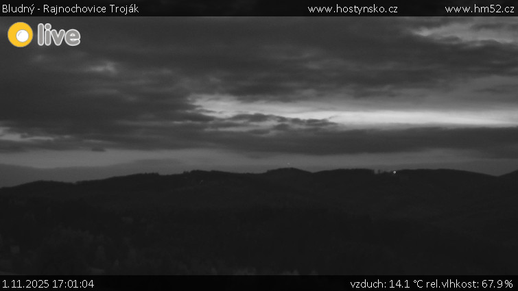 Bludný - Rajnochovice Troják - Bludný - Rajnochovice Troják - 1.11.2025 v 17:01 Bludný - Rajnochovice Troják - Bludný - Rajnochovice Troják - 1.11.2025 v 17:01