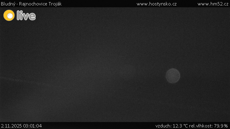 Bludný - Rajnochovice Troják - Bludný - Rajnochovice Troják - 2.11.2025 v 03:01 Bludný - Rajnochovice Troják - Bludný - Rajnochovice Troják - 2.11.2025 v 03:01