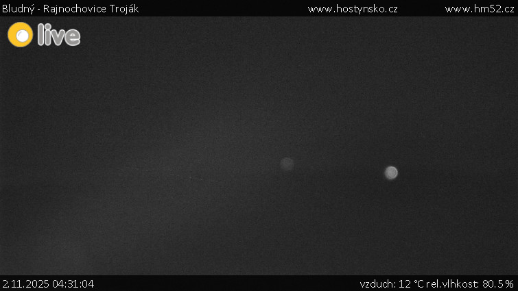 Bludný - Rajnochovice Troják - Bludný - Rajnochovice Troják - 2.11.2025 v 04:31 Bludný - Rajnochovice Troják - Bludný - Rajnochovice Troják - 2.11.2025 v 04:31