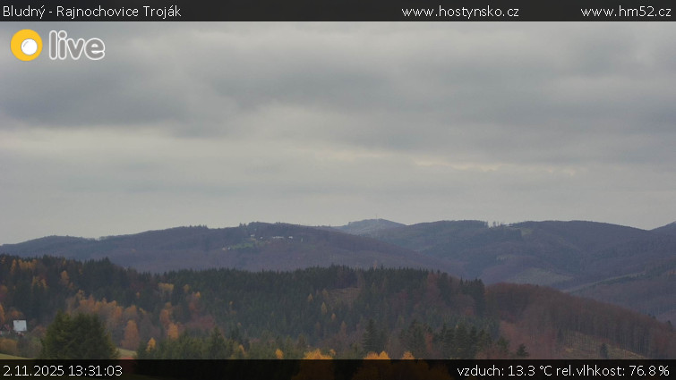 Bludný - Rajnochovice Troják - Bludný - Rajnochovice Troják - 2.11.2025 v 13:31 Bludný - Rajnochovice Troják - Bludný - Rajnochovice Troják - 2.11.2025 v 13:31