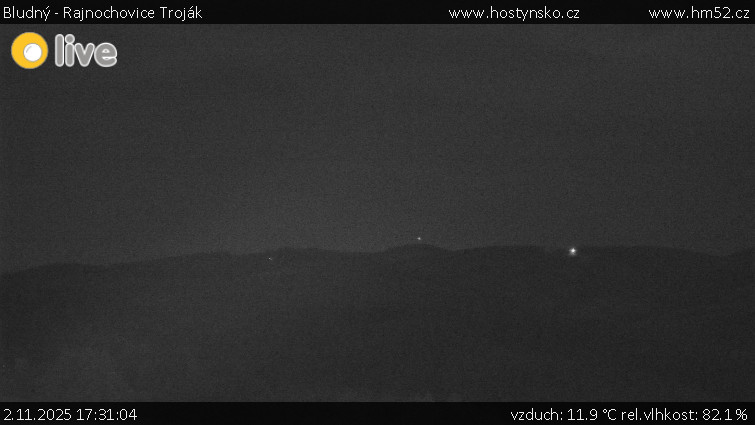 Bludný - Rajnochovice Troják - Bludný - Rajnochovice Troják - 2.11.2025 v 17:31 Bludný - Rajnochovice Troják - Bludný - Rajnochovice Troják - 2.11.2025 v 17:31