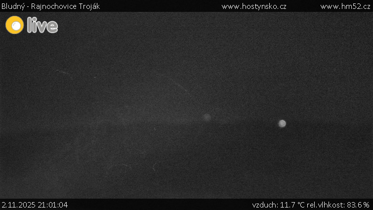 Bludný - Rajnochovice Troják - Bludný - Rajnochovice Troják - 2.11.2025 v 21:01 Bludný - Rajnochovice Troják - Bludný - Rajnochovice Troják - 2.11.2025 v 21:01