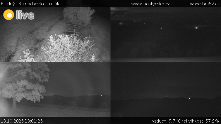 Bludný - Rajnochovice Troják - Sdružený snímek Bludný - 13.10.2025 v 23:01 Bludný - Rajnochovice Troják - Sdružený snímek Bludný - 13.10.2025 v 23:01