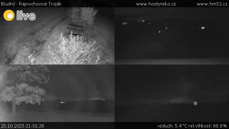 Bludný - Rajnochovice Troják - Sdružený snímek Bludný - 25.10.2025 v 21:31 Bludný - Rajnochovice Troják - Sdružený snímek Bludný - 25.10.2025 v 21:31