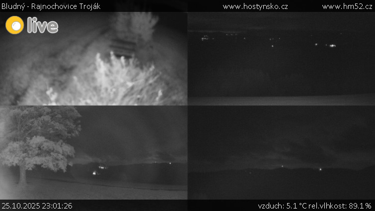 Bludný - Rajnochovice Troják - Sdružený snímek Bludný - 25.10.2025 v 23:01 Bludný - Rajnochovice Troják - Sdružený snímek Bludný - 25.10.2025 v 23:01