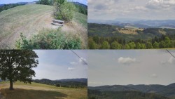 Kombiniertes Bild Der Wanderer