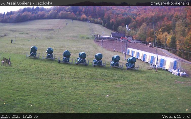 Ski Areál Opálená - Ski Areál Opálená - 21.10.2025 v 13:29 Ski Areál Opálená - Ski Areál Opálená - 21.10.2025 v 13:29