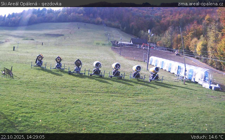Ski Areál Opálená - Ski Areál Opálená - 22.10.2025 v 14:29 Ski Areál Opálená - Ski Areál Opálená - 22.10.2025 v 14:29