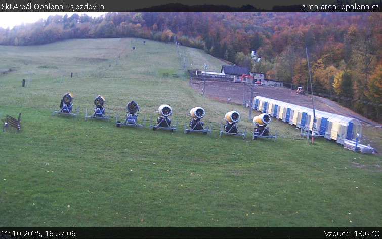Ski Areál Opálená - Ski Areál Opálená - 22.10.2025 v 16:57 Ski Areál Opálená - Ski Areál Opálená - 22.10.2025 v 16:57