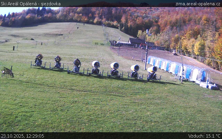 Ski Areál Opálená - Ski Areál Opálená - 23.10.2025 v 12:29 Ski Areál Opálená - Ski Areál Opálená - 23.10.2025 v 12:29