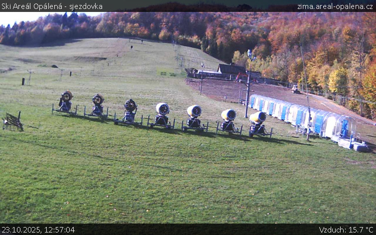Ski Areál Opálená - Ski Areál Opálená - 23.10.2025 v 12:57 Ski Areál Opálená - Ski Areál Opálená - 23.10.2025 v 12:57