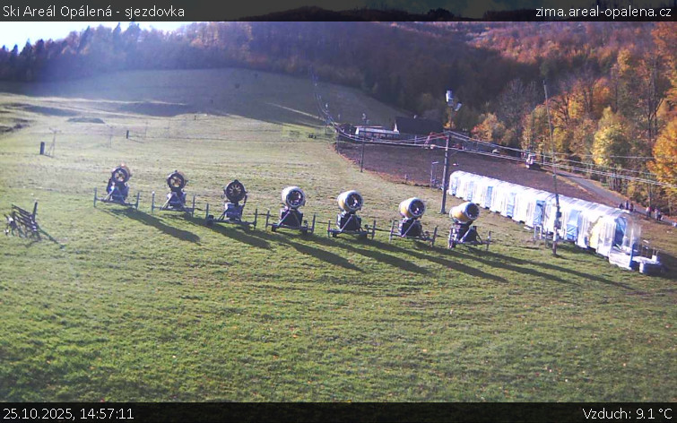 Ski Areál Opálená - Ski Areál Opálená - 25.10.2025 v 14:57 Ski Areál Opálená - Ski Areál Opálená - 25.10.2025 v 14:57
