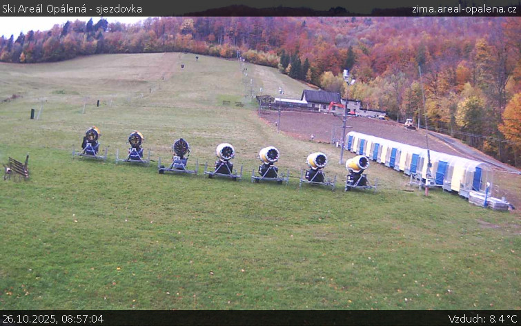 Ski Areál Opálená - Ski Areál Opálená - 26.10.2025 v 08:57 Ski Areál Opálená - Ski Areál Opálená - 26.10.2025 v 08:57