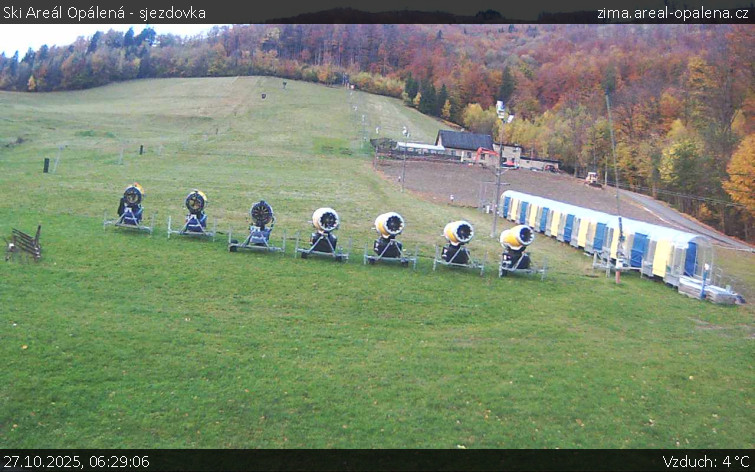 Ski Areál Opálená - Ski Areál Opálená - 27.10.2025 v 06:29 Ski Areál Opálená - Ski Areál Opálená - 27.10.2025 v 06:29
