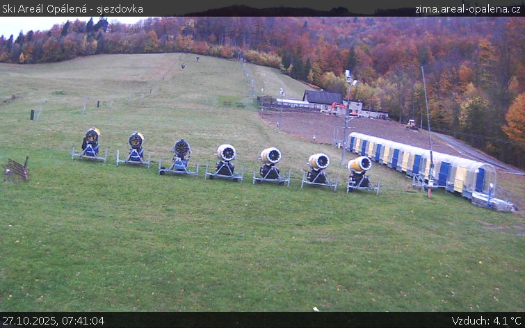 Ski Areál Opálená - Ski Areál Opálená - 27.10.2025 v 07:41 Ski Areál Opálená - Ski Areál Opálená - 27.10.2025 v 07:41