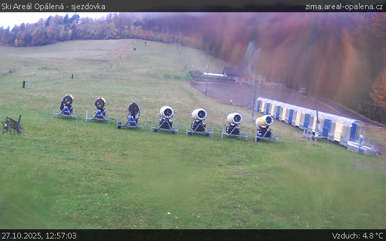 Ski Areál Opálená - Ski Areál Opálená - 27.10.2025 v 12:57 Ski Areál Opálená - Ski Areál Opálená - 27.10.2025 v 12:57