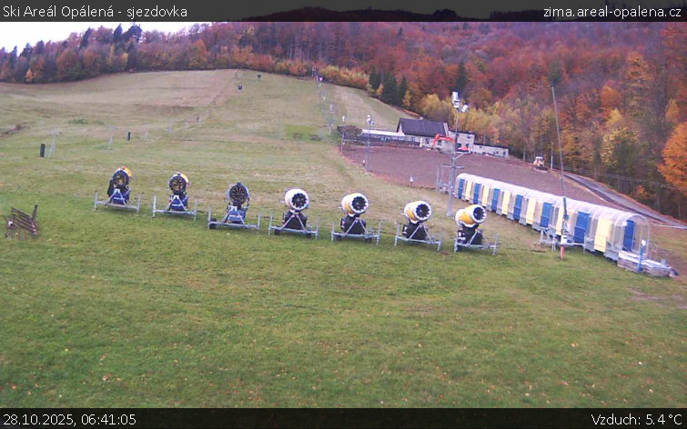 Ski Areál Opálená - Ski Areál Opálená - 28.10.2025 v 06:41 Ski Areál Opálená - Ski Areál Opálená - 28.10.2025 v 06:41