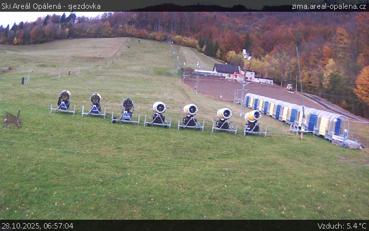 Ski Areál Opálená - Ski Areál Opálená - 28.10.2025 v 06:57 Ski Areál Opálená - Ski Areál Opálená - 28.10.2025 v 06:57