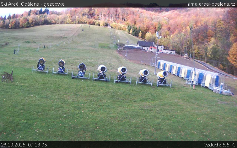 Ski Areál Opálená - Ski Areál Opálená - 28.10.2025 v 07:13 Ski Areál Opálená - Ski Areál Opálená - 28.10.2025 v 07:13
