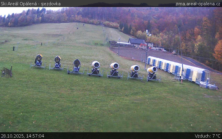 Ski Areál Opálená - Ski Areál Opálená - 28.10.2025 v 14:57 Ski Areál Opálená - Ski Areál Opálená - 28.10.2025 v 14:57