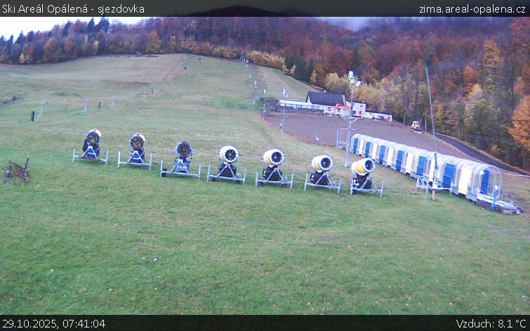 Ski Areál Opálená - Ski Areál Opálená - 29.10.2025 v 07:41 Ski Areál Opálená - Ski Areál Opálená - 29.10.2025 v 07:41